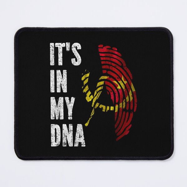Item preview, IT'S IN MY DNA Angola Flag Roots designed and sold by CosmoKitsch.