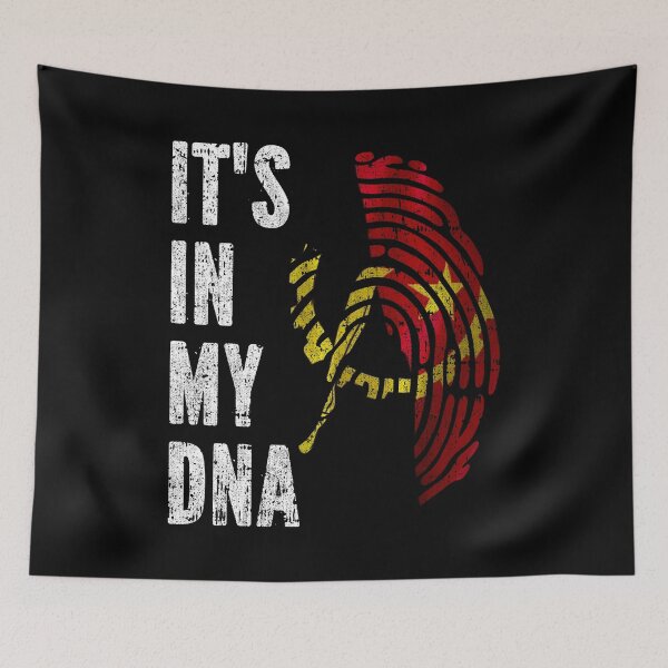 Item preview, IT'S IN MY DNA Angola Flag Roots designed and sold by CosmoKitsch.