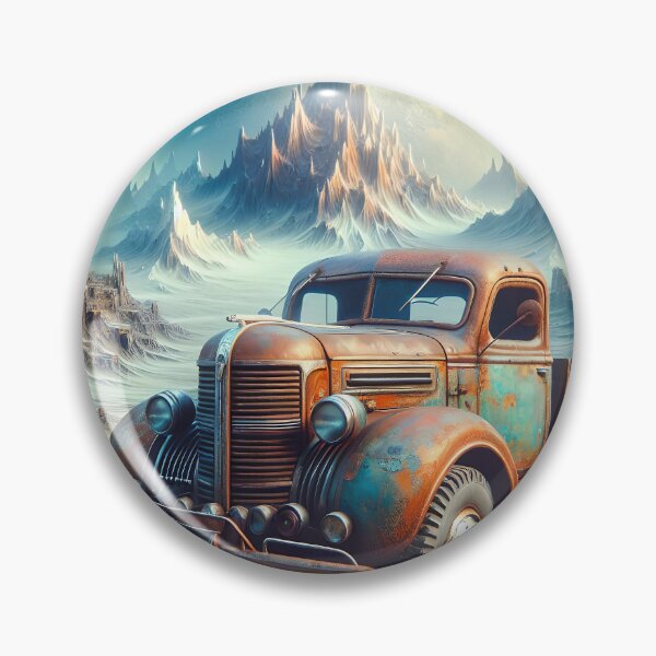 Item preview, An old and rusty truck designed and sold by Marcu Ioachim.