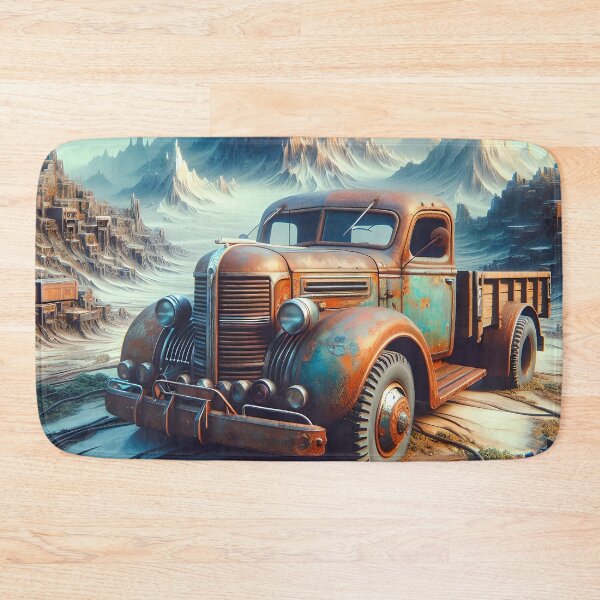 Item preview, An old and rusty truck designed and sold by Marcu Ioachim.