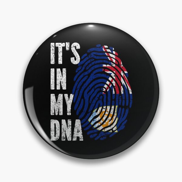 Item preview, IT'S IN MY DNA Anguilla Flag Roots designed and sold by CosmoKitsch.