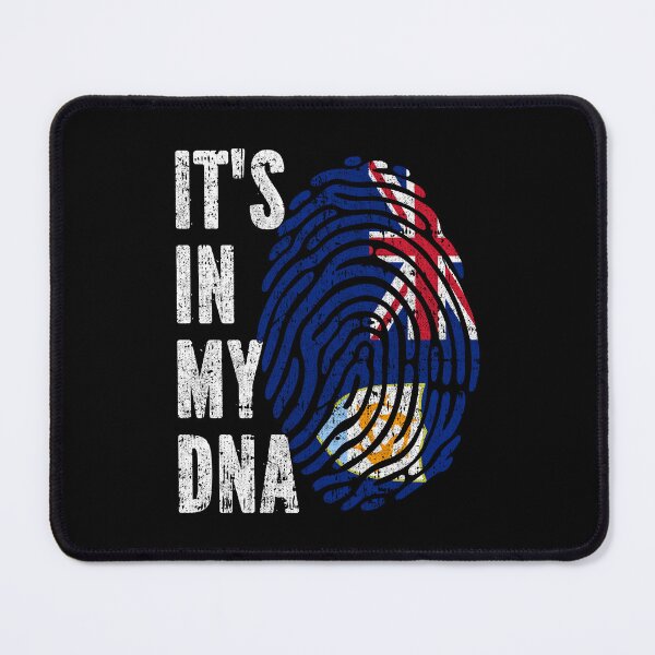 Item preview, IT'S IN MY DNA Anguilla Flag Roots designed and sold by CosmoKitsch.