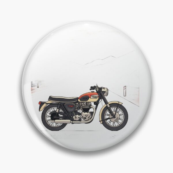 Item preview, Retro-styled motorcycle with custom paint job designed and sold by VerizalShop.
