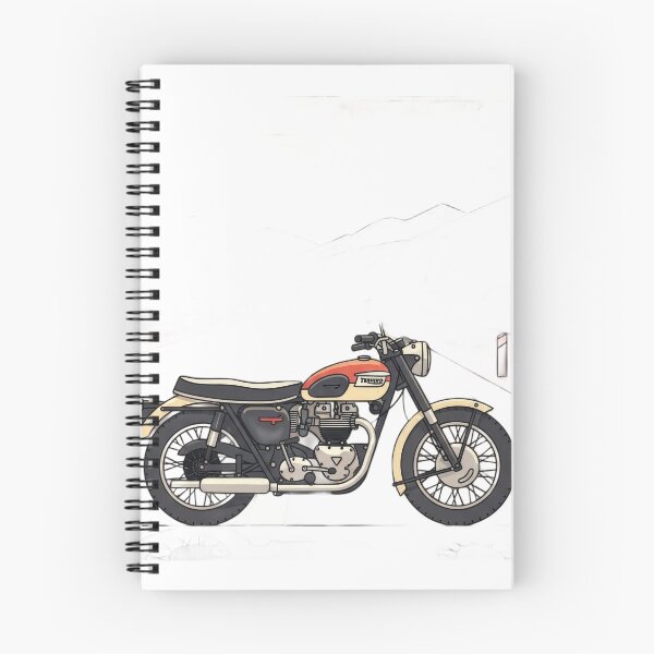 Item preview, Retro-styled motorcycle with custom paint job designed and sold by VerizalShop.
