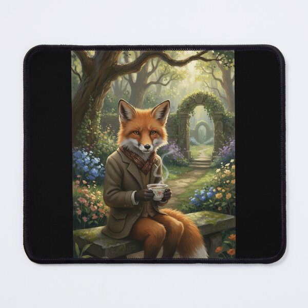 Item preview, The Dapper Fox's Garden Tea designed and sold by FoxVibes.