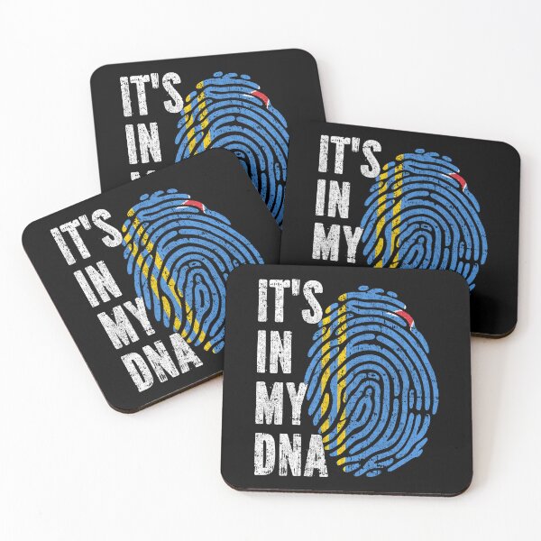 Item preview, IT'S IN MY DNA Aruba Flag Roots designed and sold by CosmoKitsch.