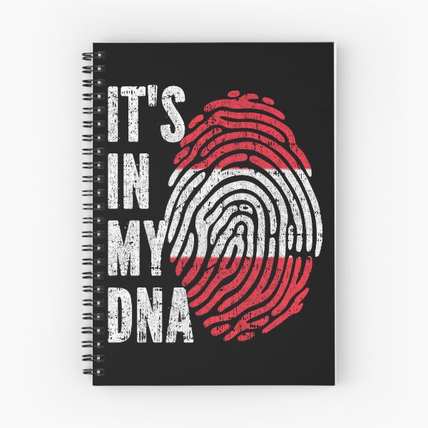 Item preview, IT'S IN MY DNA Austria Flag Roots designed and sold by CosmoKitsch.