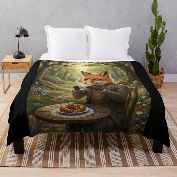 Item preview, The Scholar Fox's Woodland Tea designed and sold by FoxVibes.