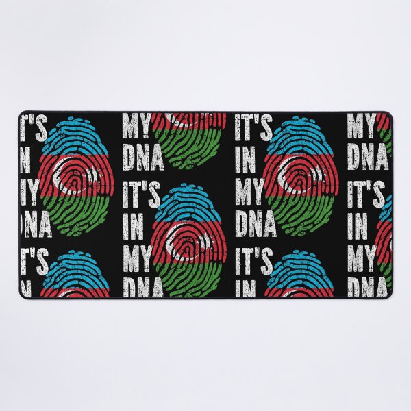 Item preview, IT'S IN MY DNA Azerbaijan Flag Roots designed and sold by CosmoKitsch.