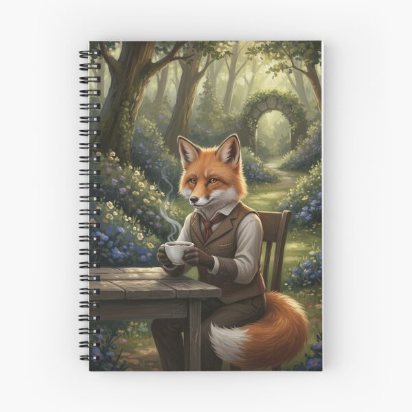 Item preview, Gentleman Fox's Forest Tea Time designed and sold by FoxVibes.
