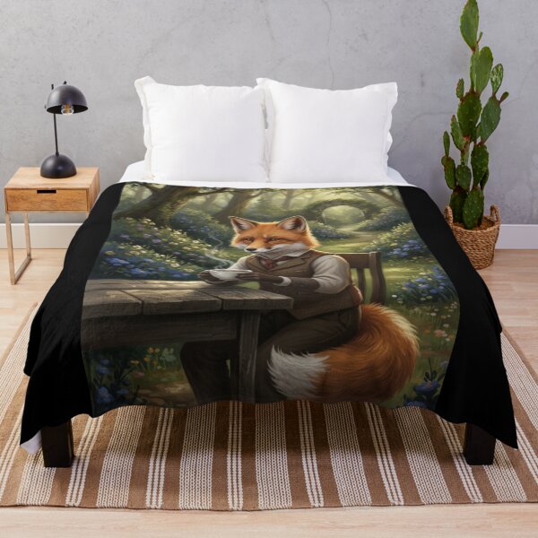 Item preview, Gentleman Fox's Forest Tea Time designed and sold by FoxVibes.