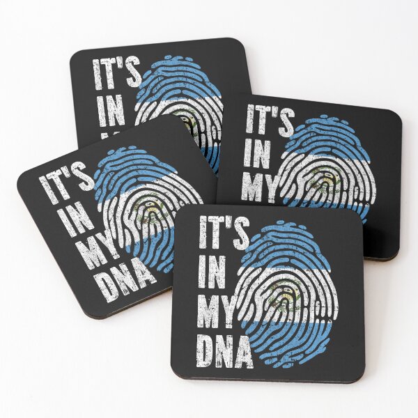 Item preview, IT'S IN MY DNA Guatemala Flag Roots designed and sold by CosmoKitsch.