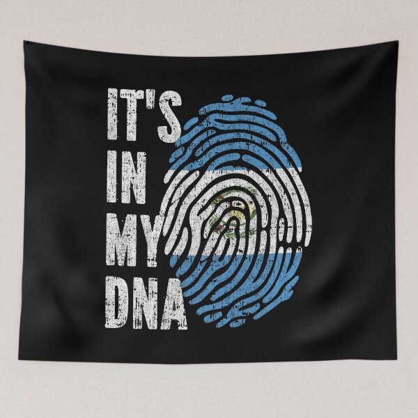 Item preview, IT'S IN MY DNA Guatemala Flag Roots designed and sold by CosmoKitsch.