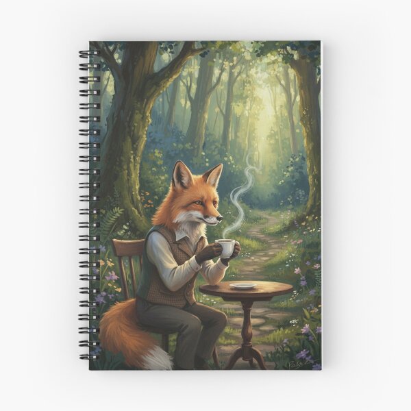 Item preview, The Dapper Fox's Garden Tea designed and sold by FoxVibes.