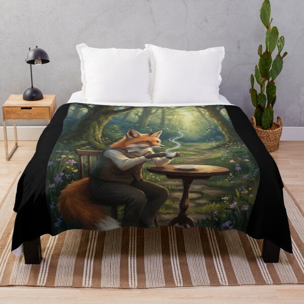 Item preview, The Dapper Fox's Garden Tea designed and sold by FoxVibes.