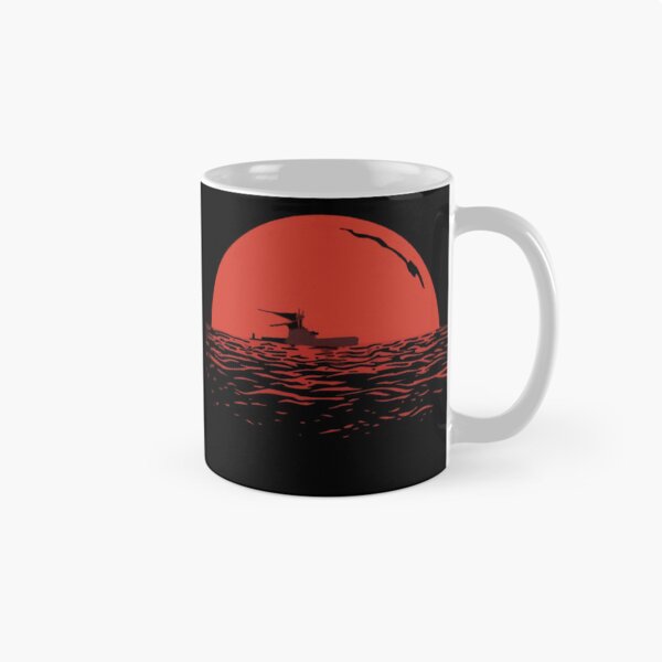 Item preview, Iron Lung Inspired Horror Submarine T-Shirt | Blood Red Ocean Design designed and sold by KomalArtStudio.