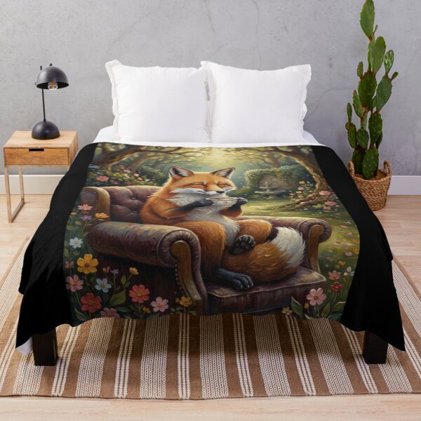 Item preview, The Gentle Fox's Tea Time designed and sold by FoxVibes.