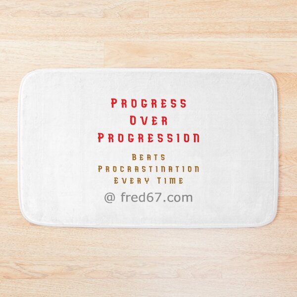 Item preview, Progress Over Progression designed and sold by alien almanac.