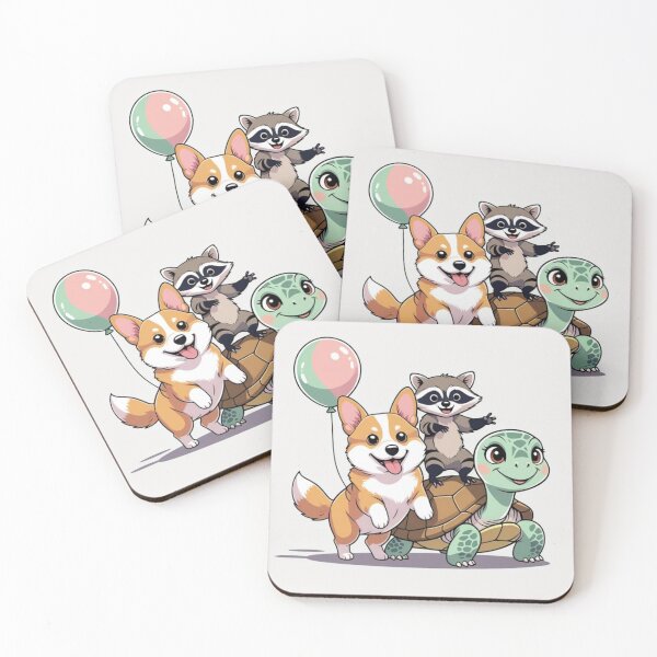 Item preview, The Cutest Friendship Parade designed and sold by AnimalBesties.