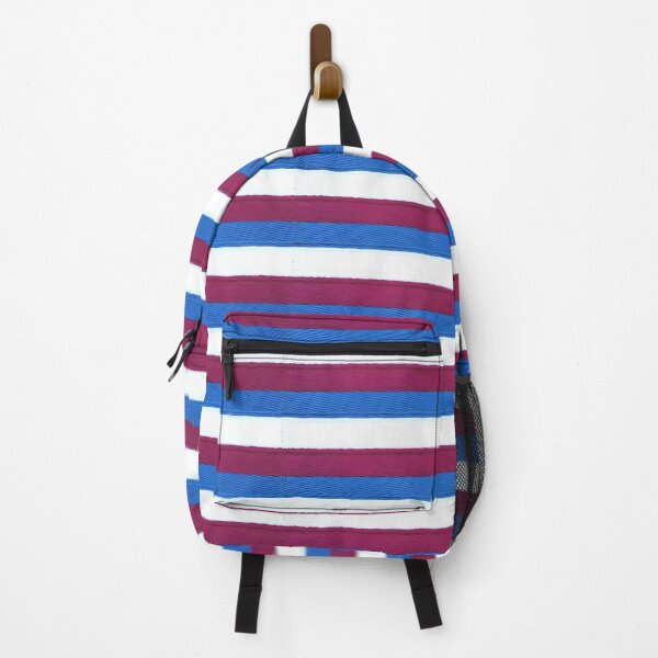 Item preview, Blue, Claret and White Stripes designed and sold by TirConnaill.