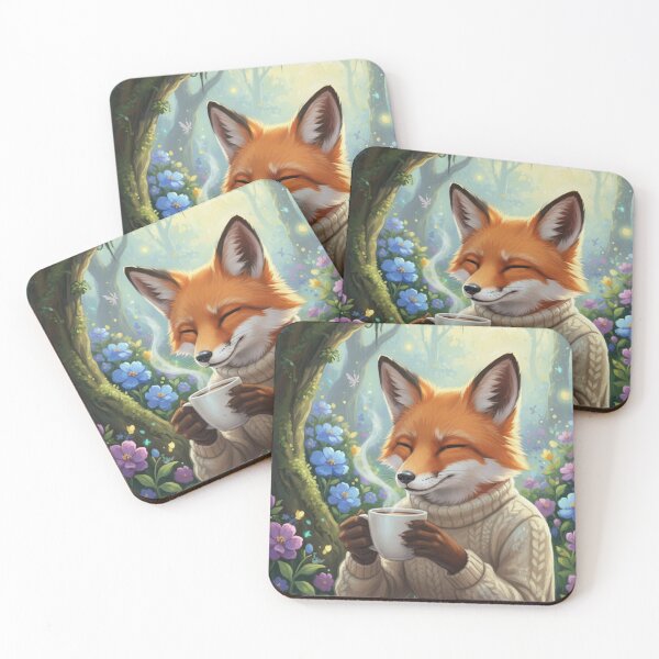 Item preview, A Fox's Enchanted Morning Brew designed and sold by FoxVibes.