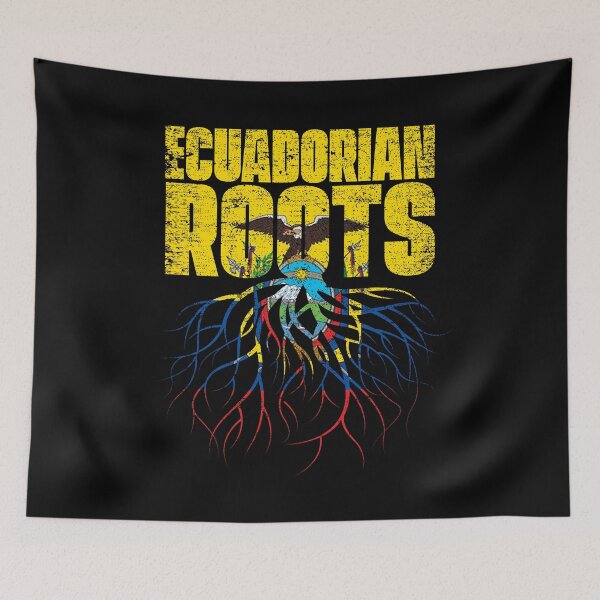 Item preview, Ecuadorian Roots Ecuador Heritage Flag designed and sold by GabbyKash.