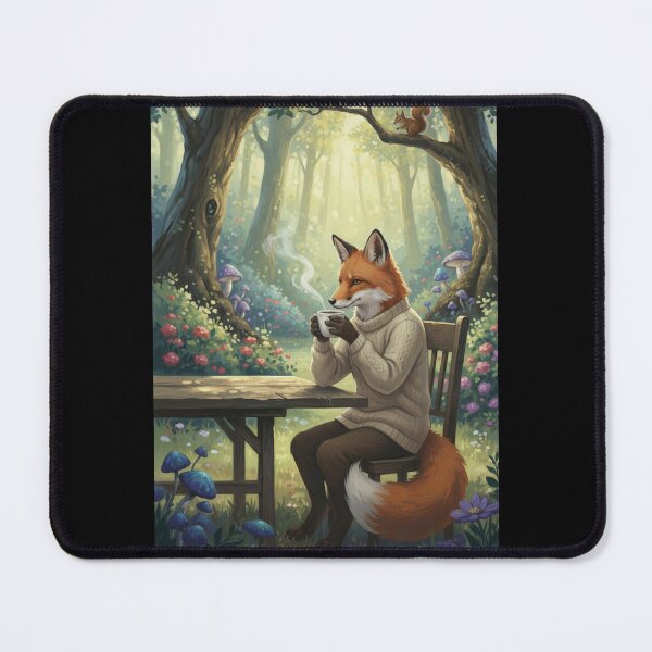 Item preview, Morning Brew in Whispering Woods designed and sold by FoxVibes.