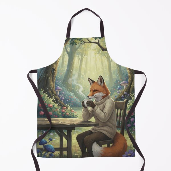Item preview, Morning Brew in Whispering Woods designed and sold by FoxVibes.