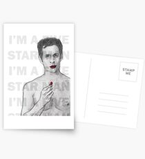 Are you a five star man? Postcards