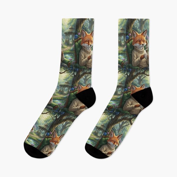 Item preview, The Fox's Enchanted Tea Time designed and sold by FoxVibes.