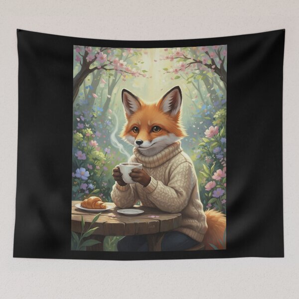 Item preview, Fox's Cozy Woodland Morning designed and sold by FoxVibes.