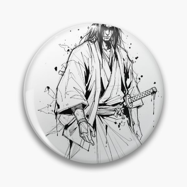 Item preview, Cool Ronin Warrior Manga Sketch: Vengeance designed and sold by Shigen16.