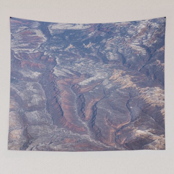 Item preview, Aerial - Multicoloured Earth designed and sold by Georgia Mizuleva.