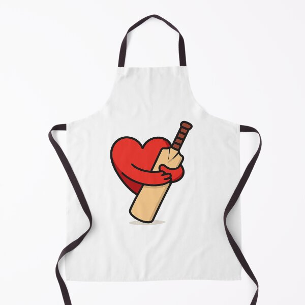 Item preview, Cricket Is a Matter of the Heart – Heart Holding Cricket Bat Illustration | Love for the Game Art designed and sold by thesmilngnature.