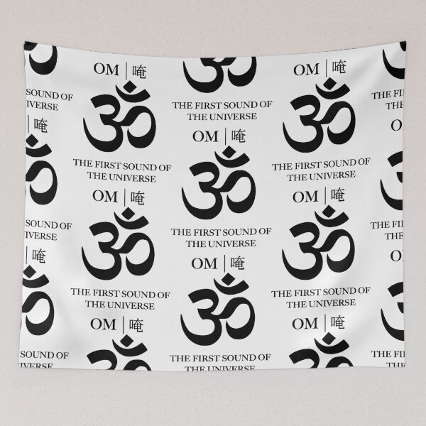 Item preview, OM / The first Sound of The Universe/ Black printing designed and sold by nsmm 23.
