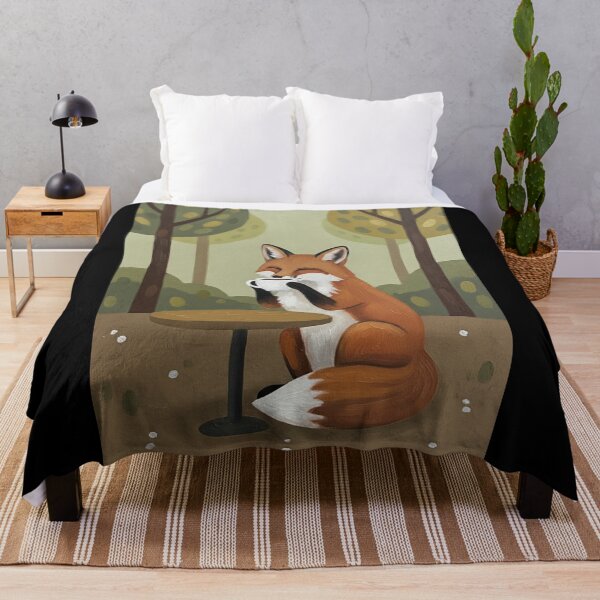 Item preview, The Fox's Forest Tea Time designed and sold by FoxVibes.