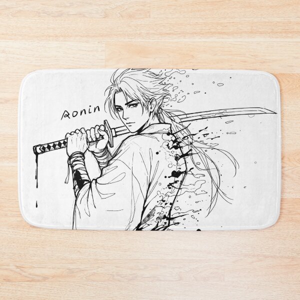Item preview, Boceto del manga del guapo Ronin: Ronin designed and sold by Shigen16.