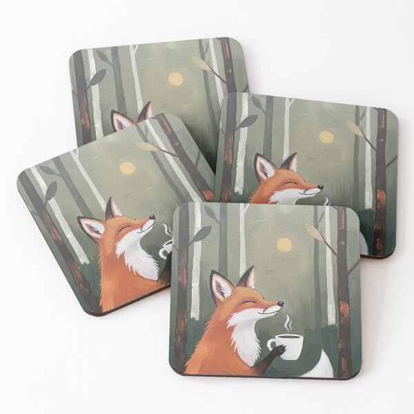 Item preview, The Fox's Morning Serenity designed and sold by FoxVibes.