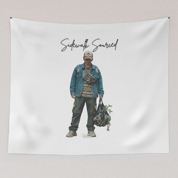 Item preview, Urban Forager Street Style - Denim Jacket and Cargo Pants designed and sold by BlissHalo.
