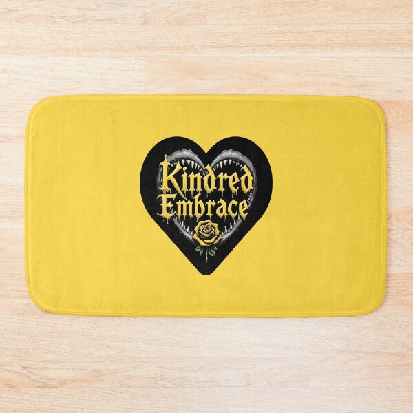Item preview, Valentine Kindred Embrace Vampire Heart Design- Masquerade Bloodlines Fan Gamer Art (Yellow version) designed and sold by SlightlyUnreal.