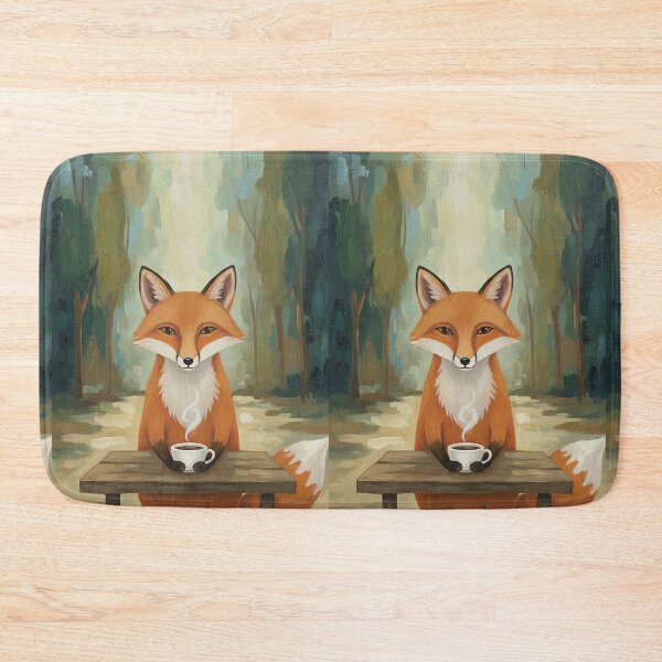Item preview, Serene Fox Morning Coffee Ritual designed and sold by FoxVibes.