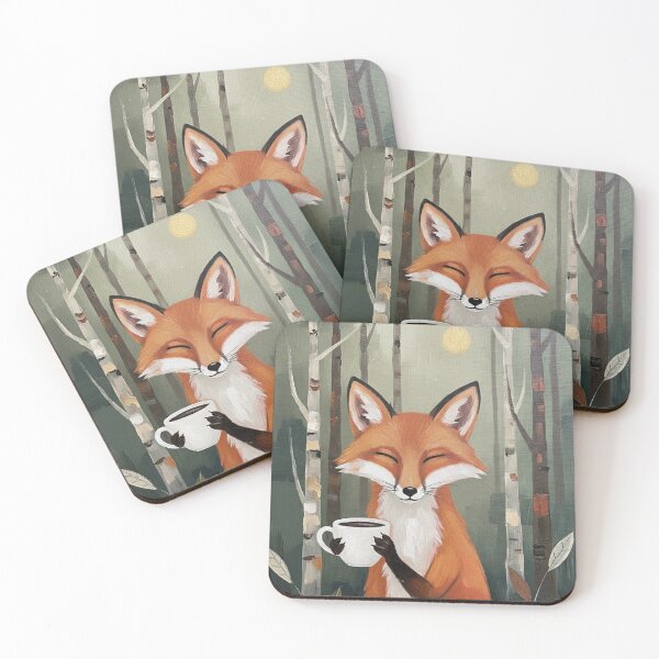 Item preview, Morning Brew in Birchwood designed and sold by FoxVibes.