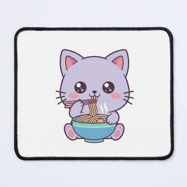 Item preview, Noodle Lover Cat Sticker designed and sold by DwmShop.