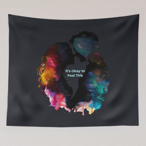 Item preview, It’s Okay to Feel This – Mental Health Awareness Art designed and sold by Estnesti.