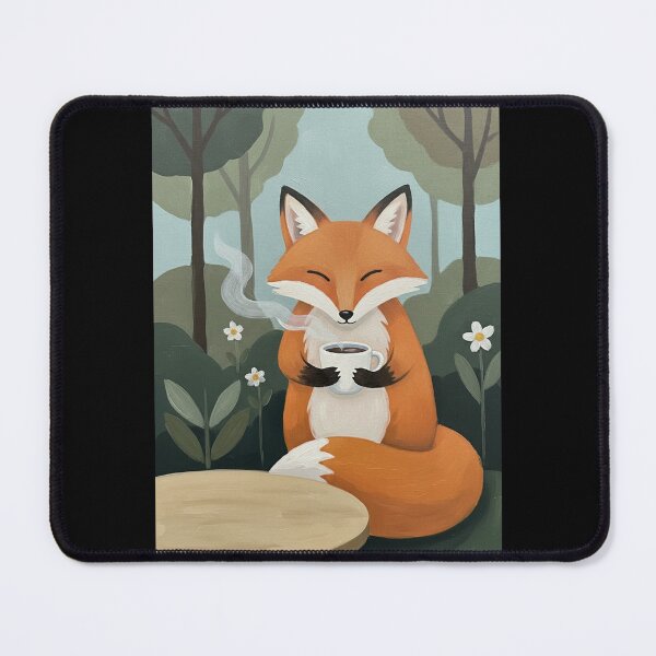 Item preview, Cozy Fox Forest Coffee Ritual designed and sold by FoxVibes.
