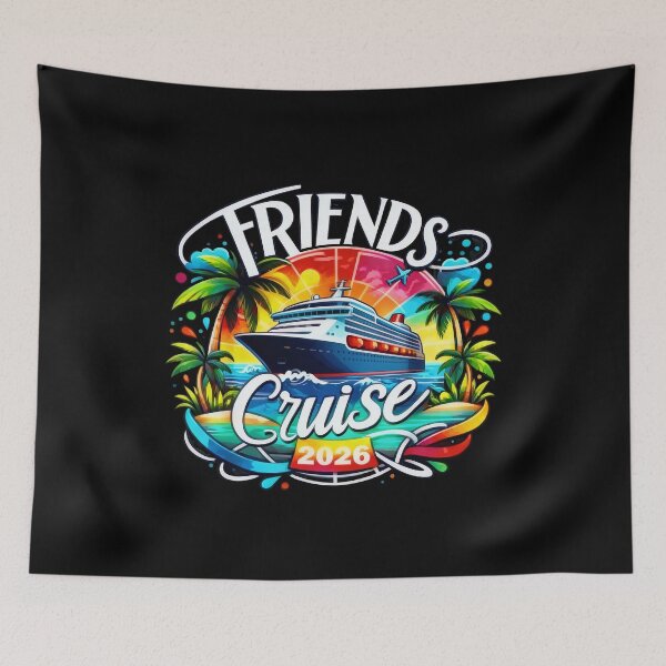 Item preview, Friends Cruise 2026 Cruise Squad 2026 Funny Friend Group designed and sold by GabbyKash.