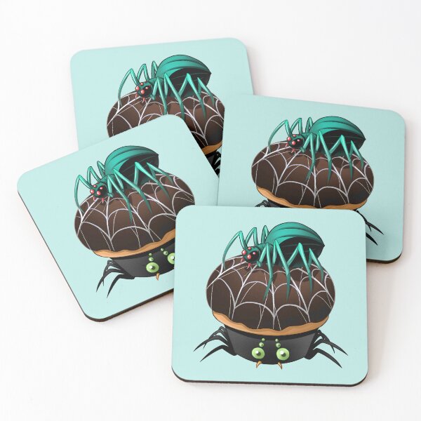 Item preview, Choco Mint Spider Web Dessert Cupcake designed and sold by makyonokisai.