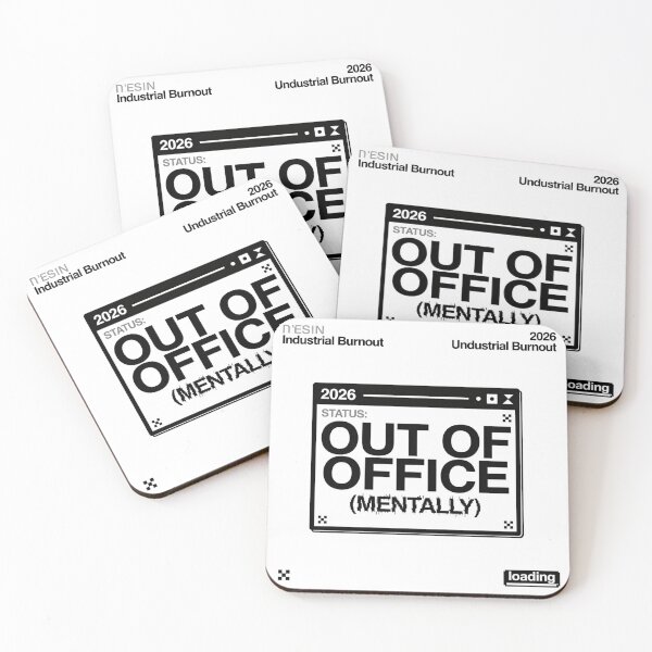 Item preview, Mentally Out Of Office System Error Glitch designed and sold by Dariusz.K.