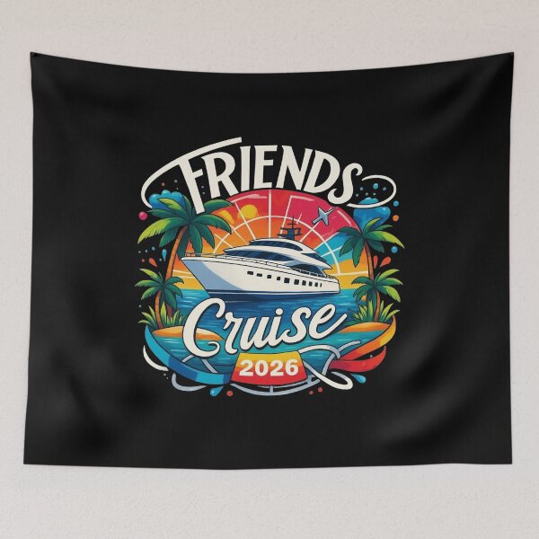 Item preview, Friends Cruise 2026 Cruise Squad 2026 Funny Friend Group designed and sold by GabbyKash.