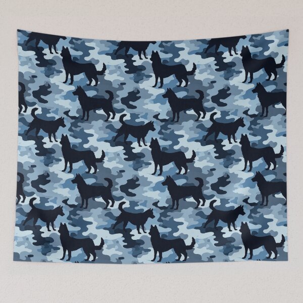 Item preview, Edgy Wild Dog Camo Texture  - Secret Santa Gifts designed and sold by RoyalStarsPatts.